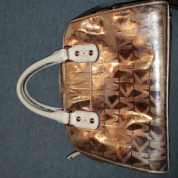 Michael Kors Bronze Satchel - Picture 10 of 11